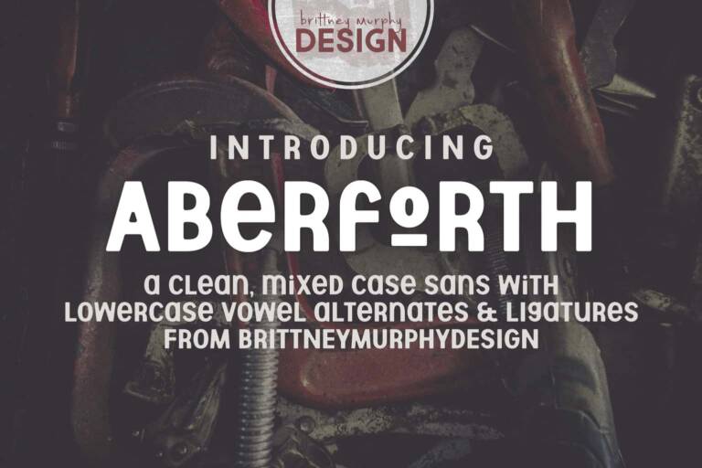 Aberforth Font Family Graphic