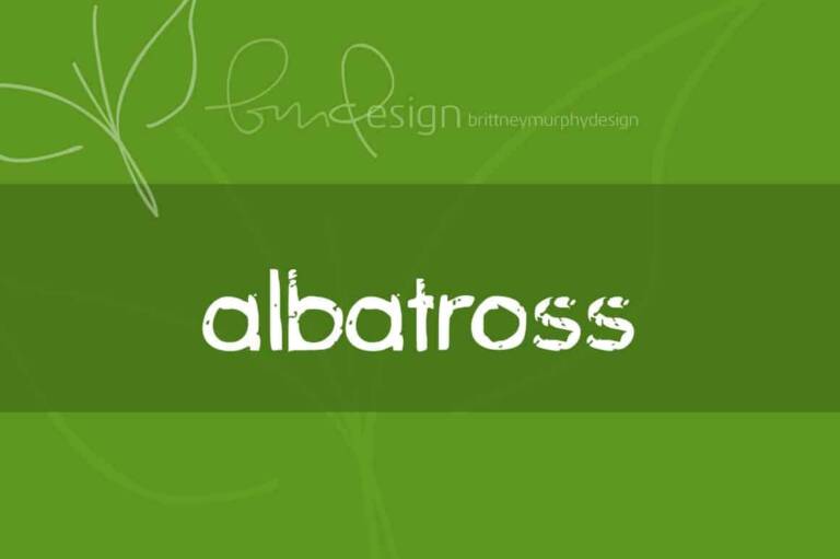 Albatross Font