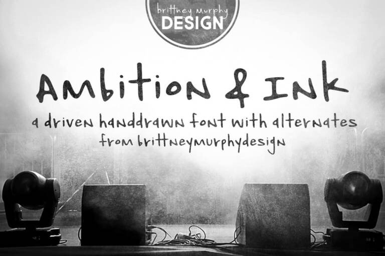 Ambition and Ink Graphic