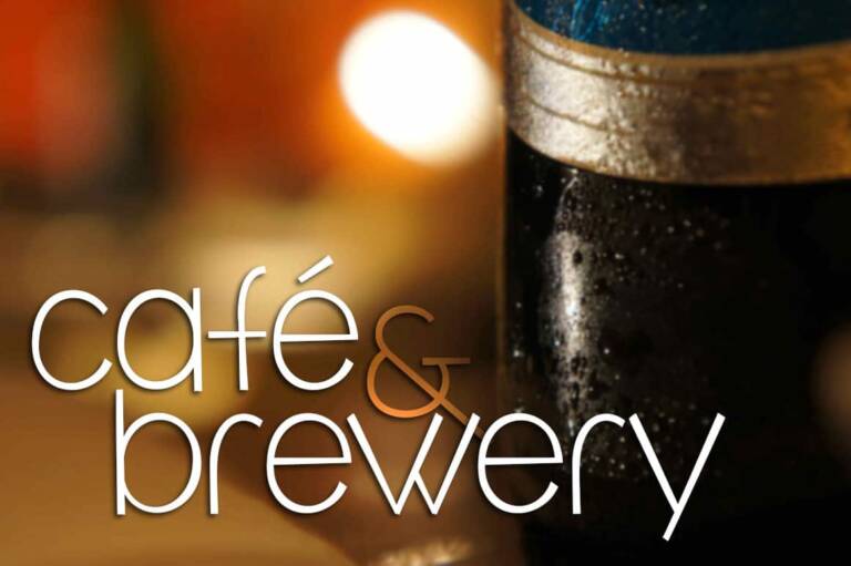 Cafe and Brewery Font Graphic