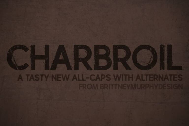 Charbroil Font Graphic