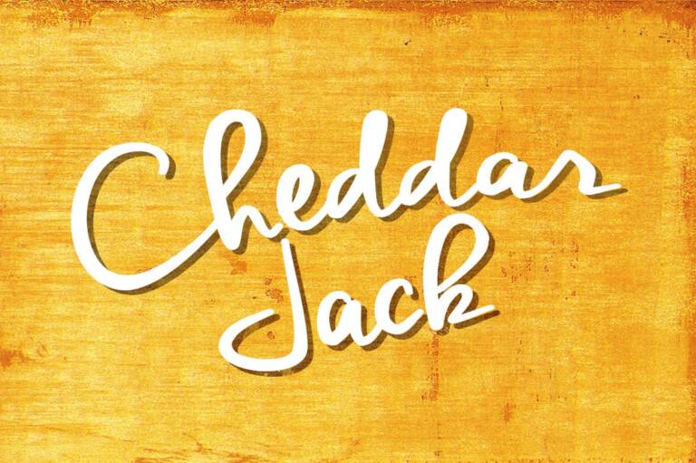 <span itemprop="name">Cheddar Jack Font</span> Graphic