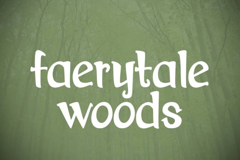 Faerytale Woods Font Graphic