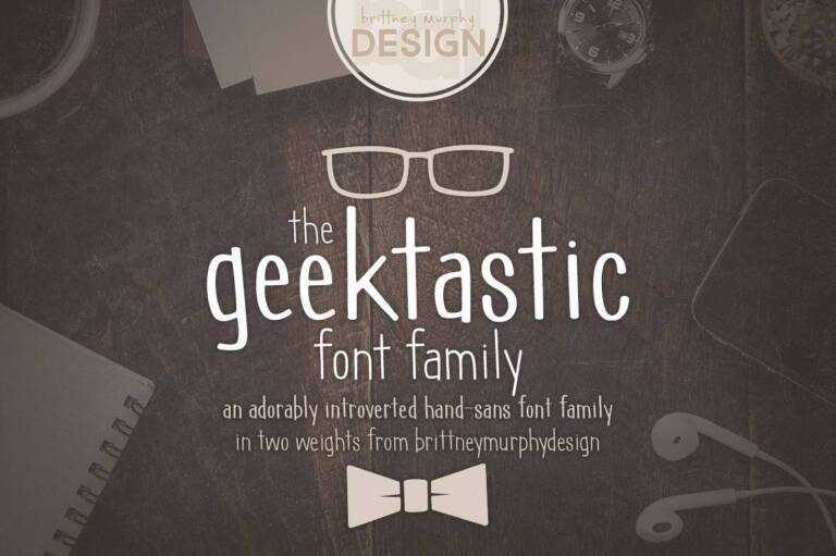 Geektastic Font Family Graphic