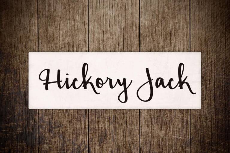 <span itemprop="name">Hickory Jack Font</span> Graphic