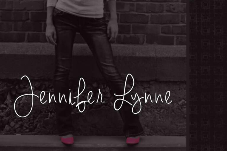 Jennifer Lynne Font Graphic