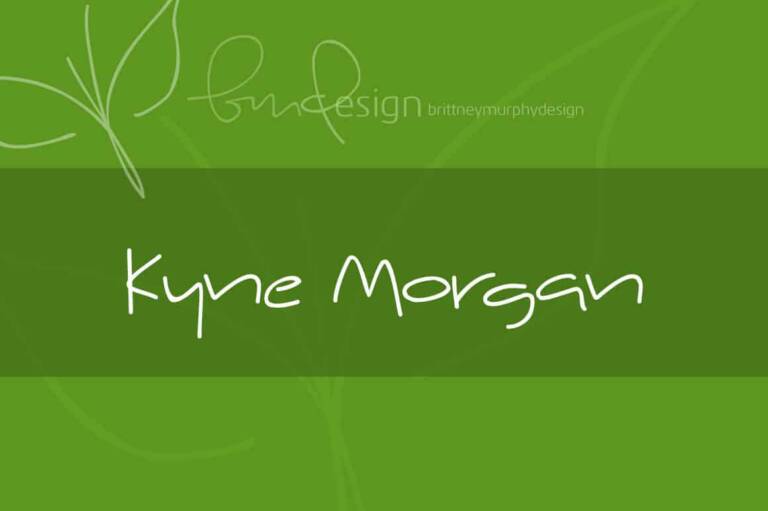 Kyne Morgan Font