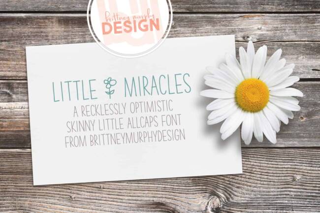 Little Miracles Font