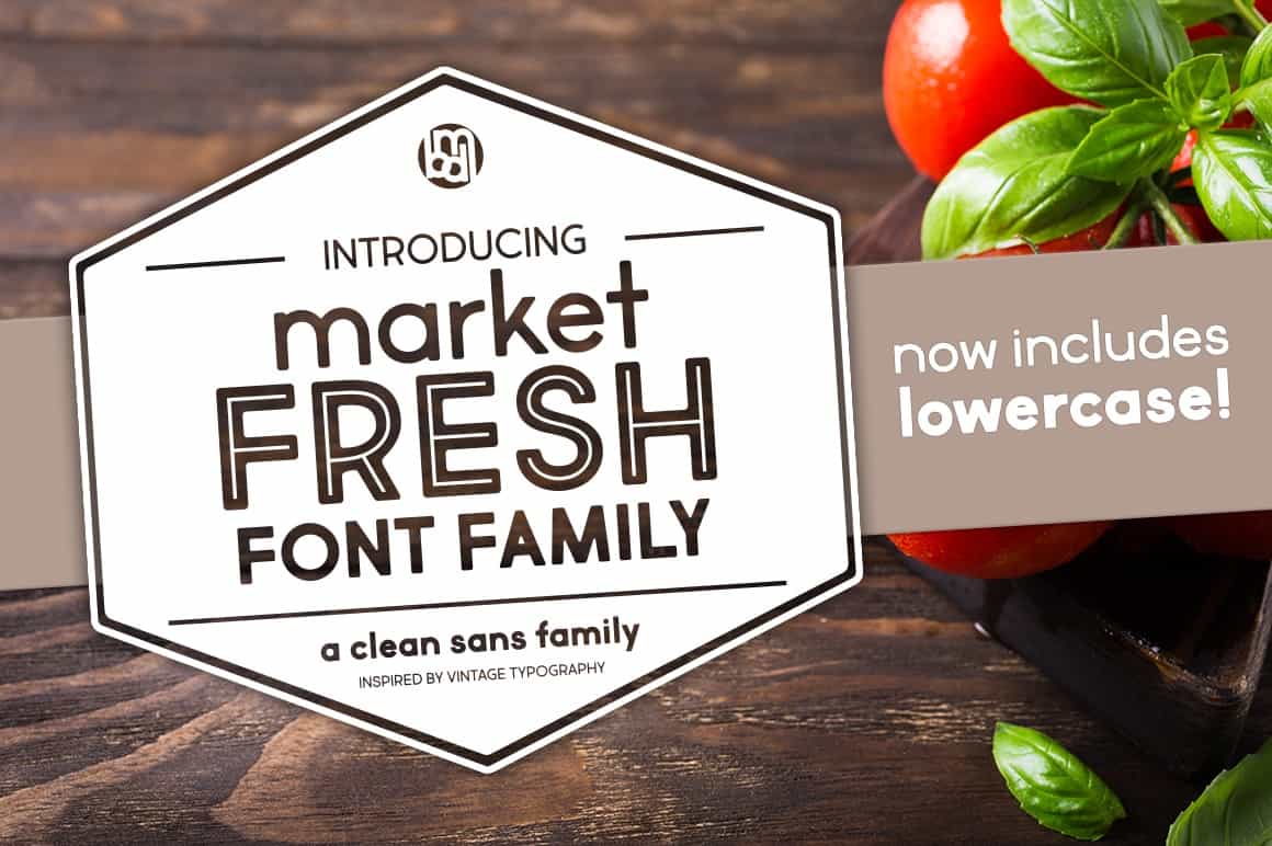 Market Fresh Font Family - By Brittney Murphy Design
