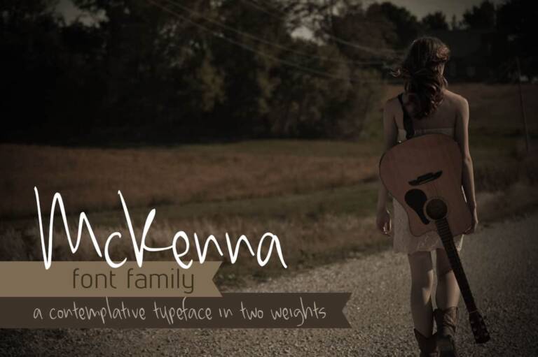 McKenna Font Family Graphic