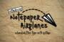 Notepaper Airplanes Font