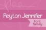 Peyton Jennifer Font Family