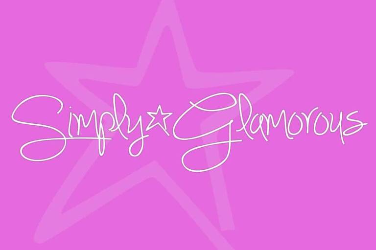 Simply Glamorous Font