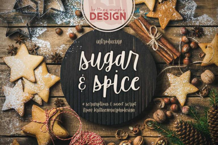 Sugar and Spice Font Graphic