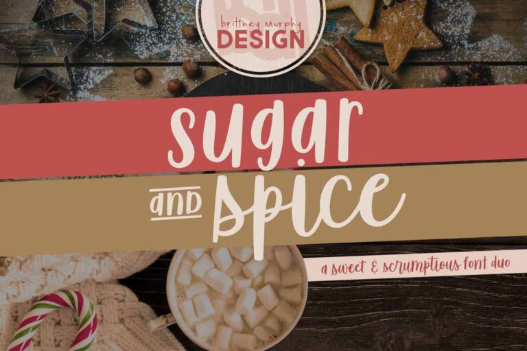 Sugar and Spice Font Duo Graphic