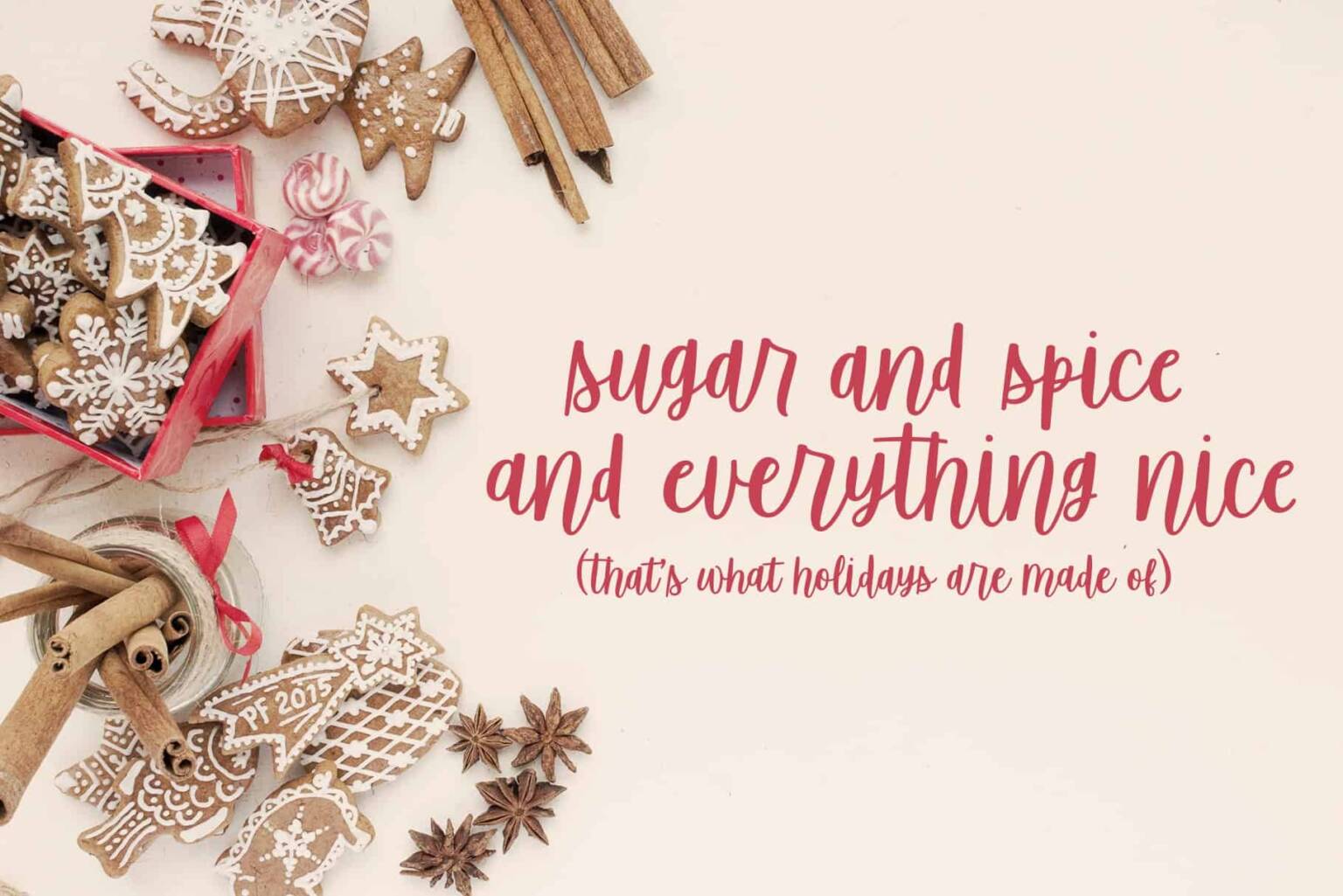 Sugar and Spice Font Script Font Brittney Murphy Design