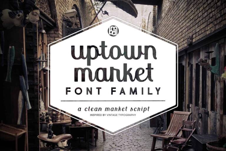 Uptown Market Font Family Graphic