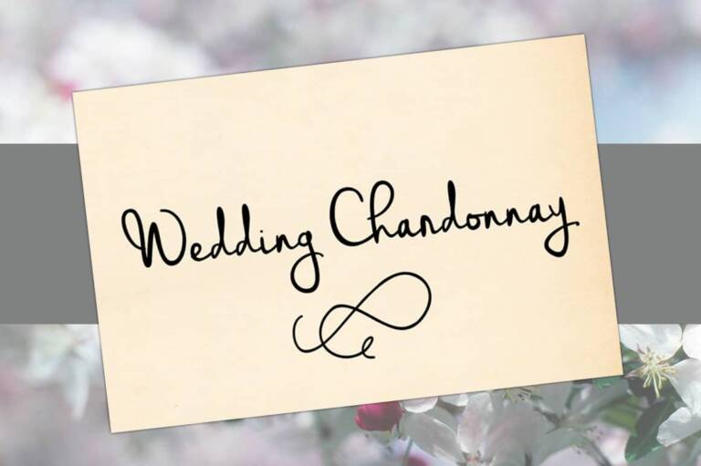 Wedding Chardonnay Font