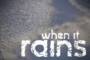 When It Rains Font