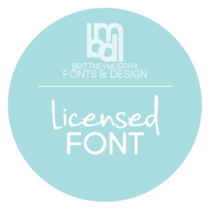 BMD licensed font