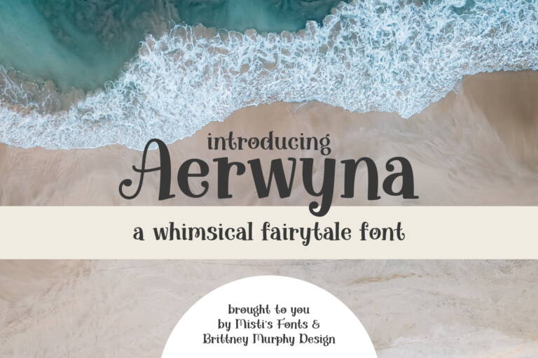 Aerwyna Font Graphic