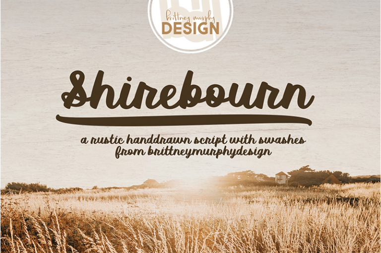 Shirebourn Font Graphic