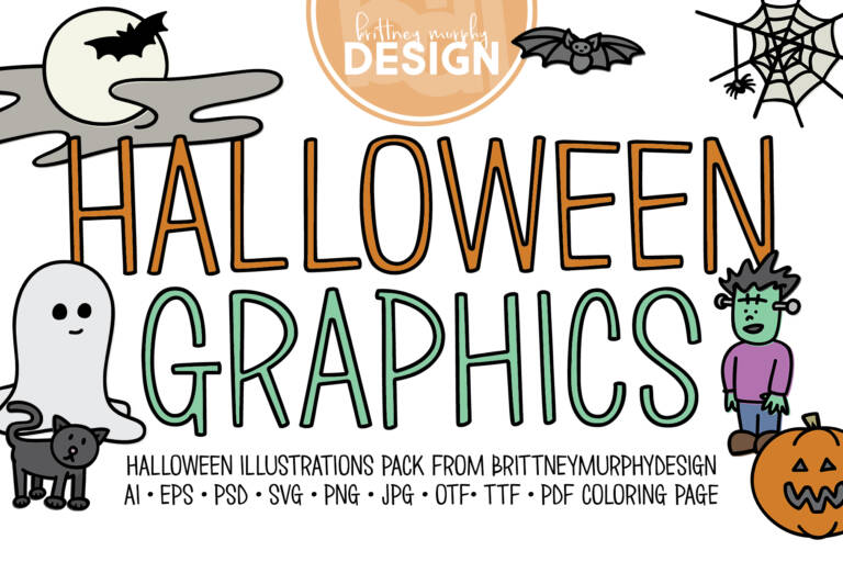 Halloween Graphics Pack Graphic