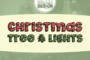 Christmas Tree Lights Font