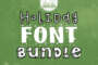 Holiday Font Bundle