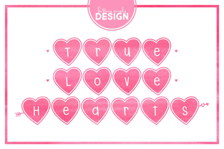 True Love Hearts Font