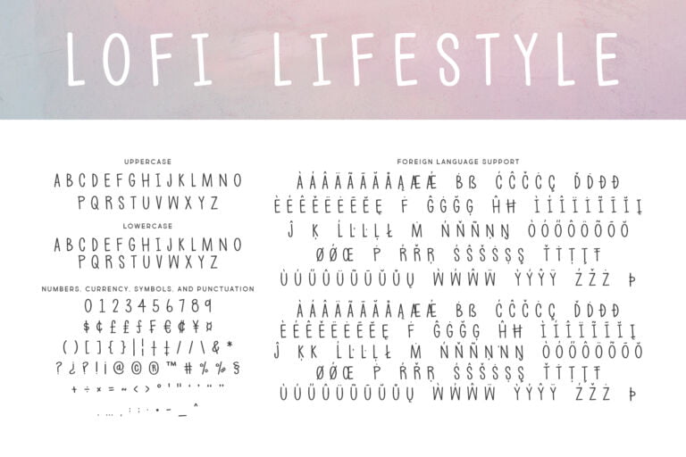 Lofi Lifestyle Letters