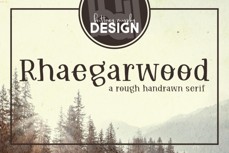Rhaegarwood Font Graphic