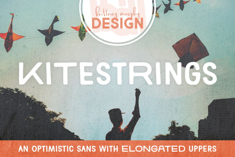 Kitestrings Font Family Graphic